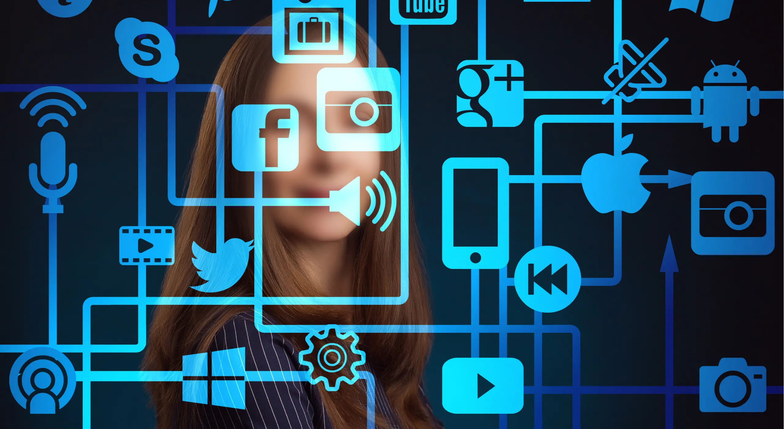 X（旧Twitter）運用代行サービス「ぺけち」を象徴するSNSのメインビジュアル